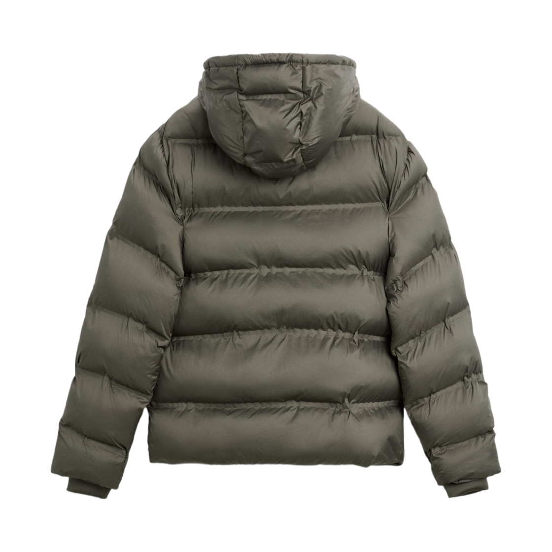자라 후드 퍼퍼 자켓 라이트 카키(Zara Hooded Puffer Jacket Light Khaki) - 2