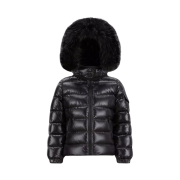 (Kids) Moncler Badyf Down Jacket Black - 23FW