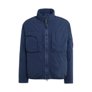 C.P. Company Flatt Nylon Down Jacket Peacoat Blue - 23FW