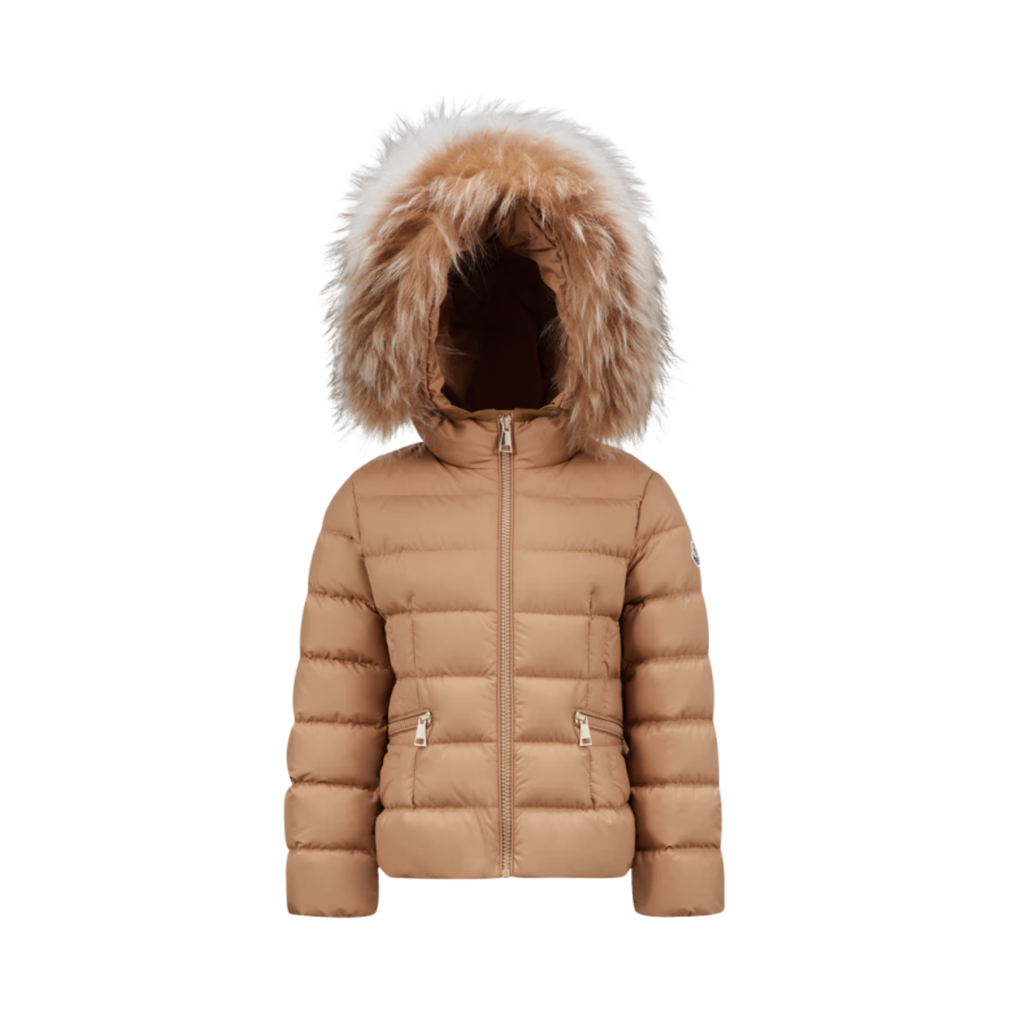 (키즈) 몽클레르 보에데테 다운 자켓 베이지 - 24FW