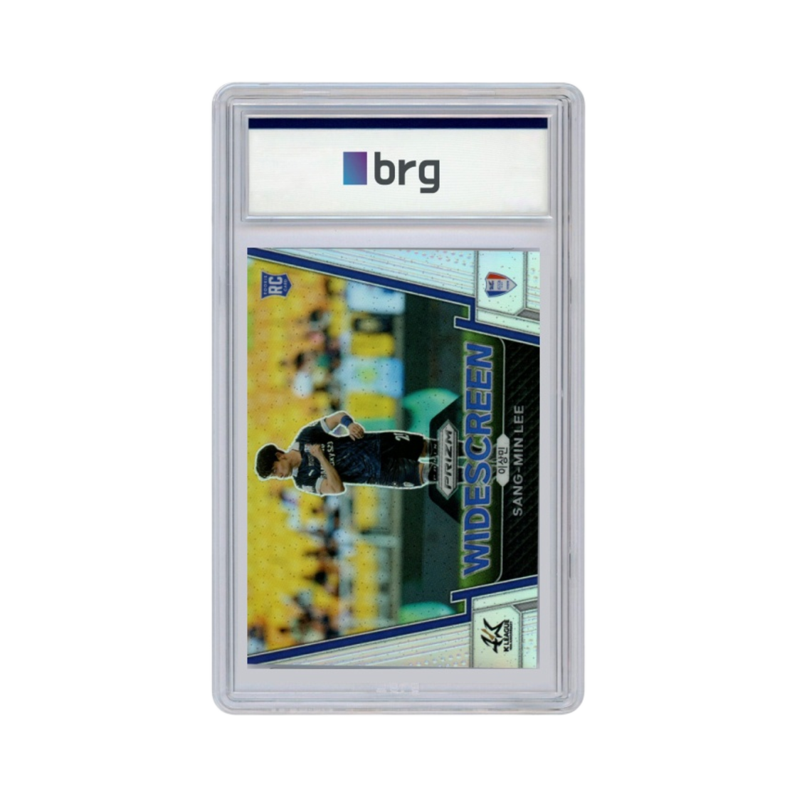 - Panini Prizm K League #14 Suwon Samsung Bluewings Lee Sang Min Widescreen Soccer Card 2023