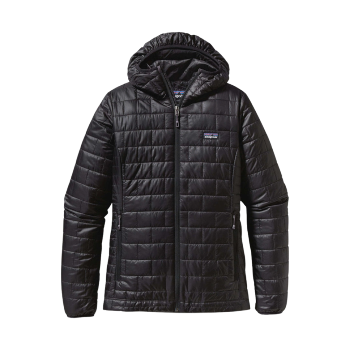 (W) 파타고니아 나노 퍼프 후디 블랙((W) Patagonia Nano Puff Hoody Black)