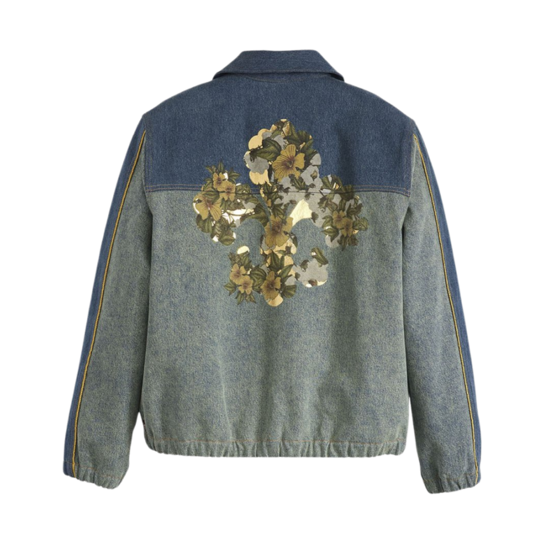 리바이스 x 데님 티어스 트랙 자켓 미드 인디고 워시(Levi's x Denim Tears Track Jacket Mid Indigo Wash)