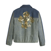 Levi's x Denim Tears Track Jacket Mid Indigo Wash