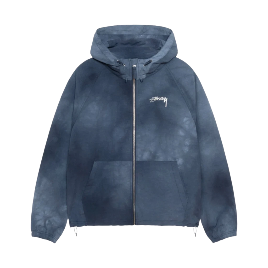 Stussy Stussy Wave Dye Beach Shell Jacket Navy · S