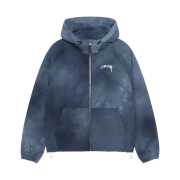 Stussy Wave Dye Beach Shell Jacket Navy