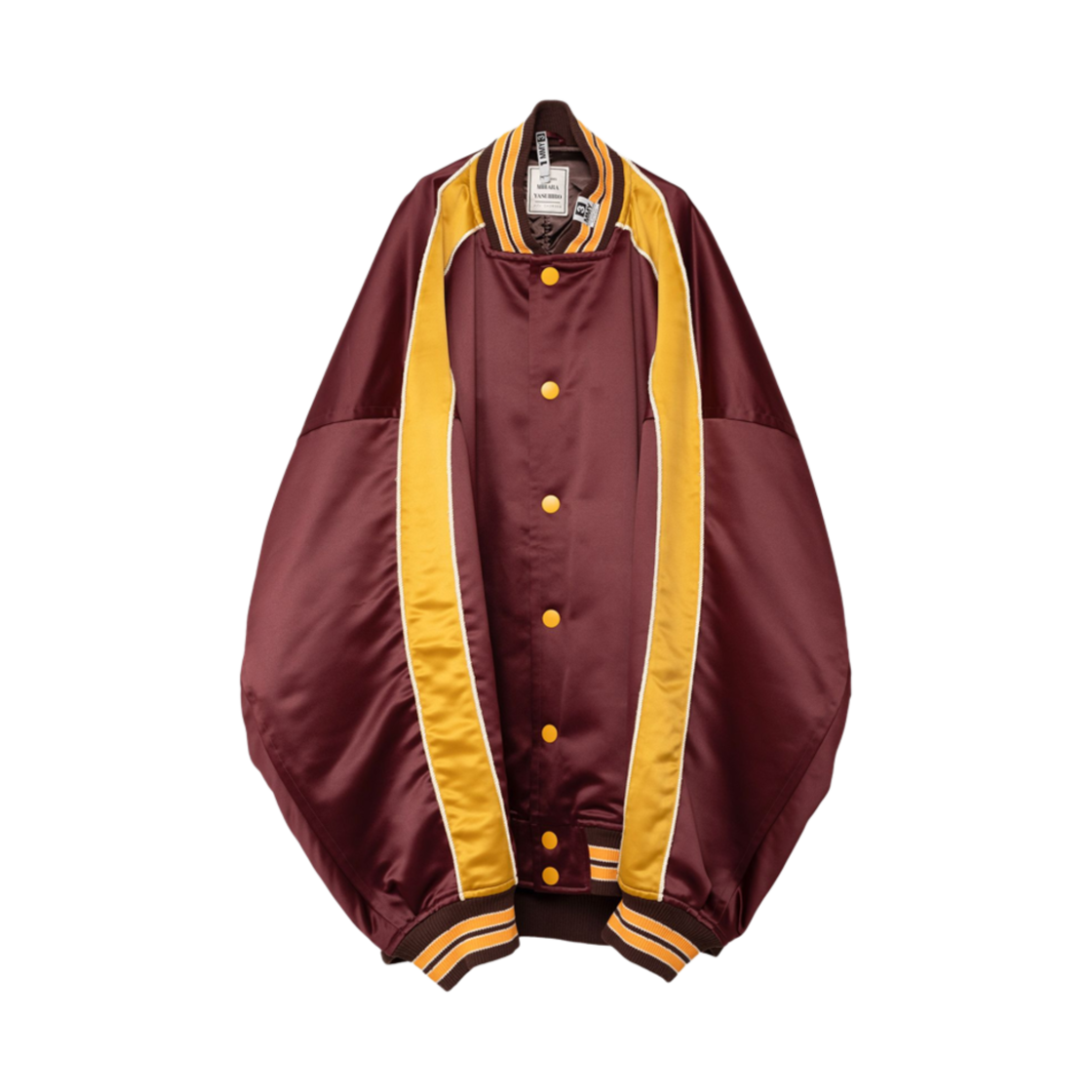 메종 미하라 야스히로 빅 스타디움 자켓 보르도(Maison Mihara Yasuhiro Big Stadium Jacket Bordeaux)