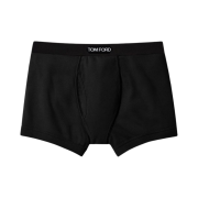 Tom Ford Cotton Boxer Briefs Black