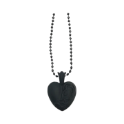Chrome Hearts Silichrome CH Heart Pendant Black - 2023