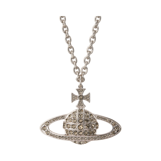 Vivienne Westwood Bas Relief Necklace Silver