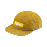 Supreme Coated Denim Camp Cap Yellow - 24SS