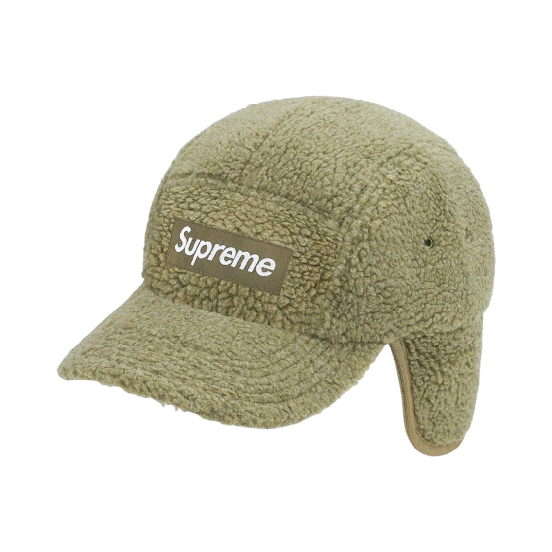 슈프림 딥 파일 이어플랩 캠프캡 올리브 - 20FW(Supreme Deep Pile Earflap Camp Cap Olive - 20FW) - 2