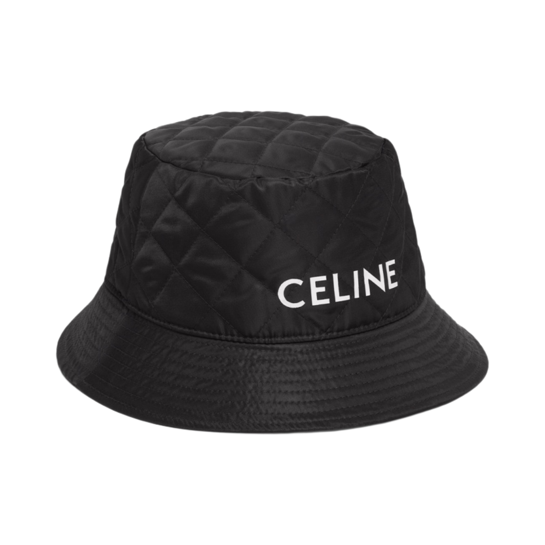 셀린느 나일론 트윌 버킷햇 블랙(Celine Bucket Hat in In Nylon Twill Black) - 2