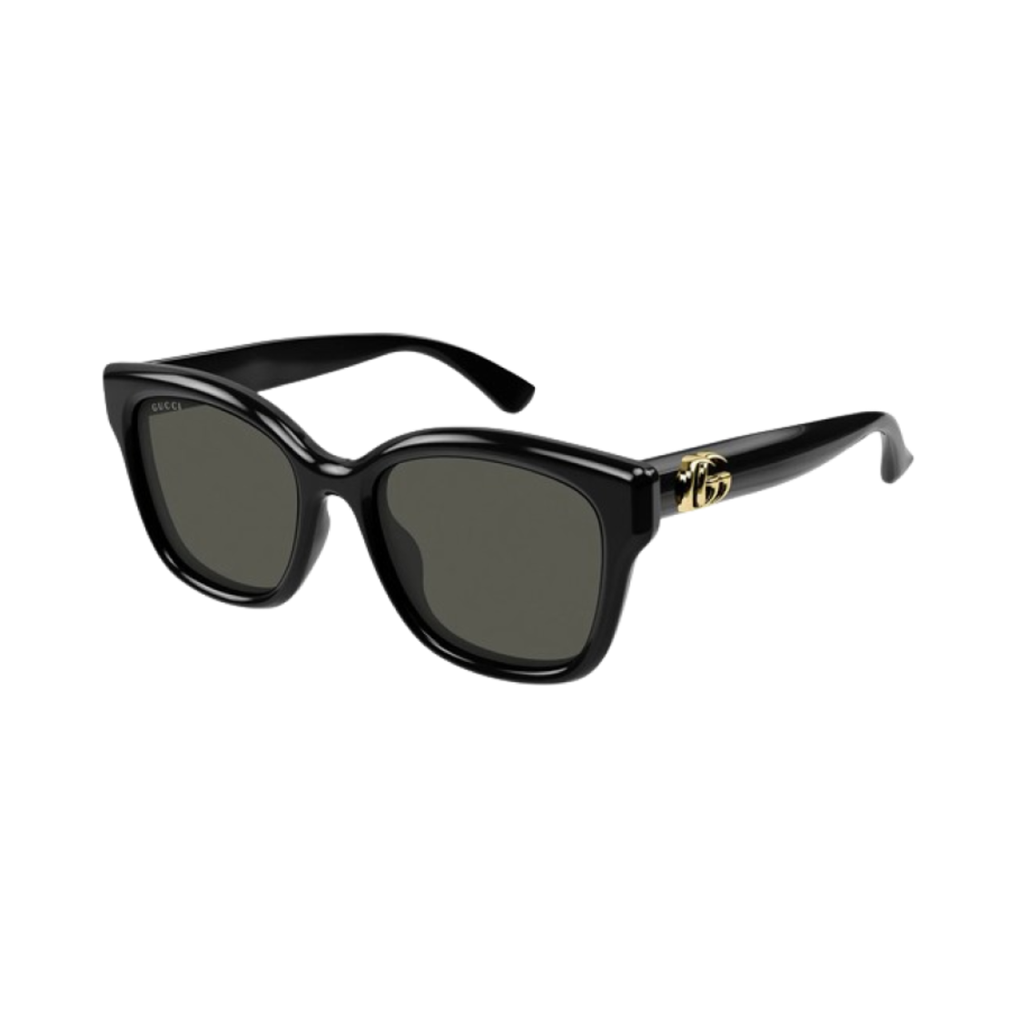 GG1830SK-001 Gucci Rectangular Eye Frame Sunglasses Black