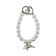 NewJeans Get Up Beads Keyring White