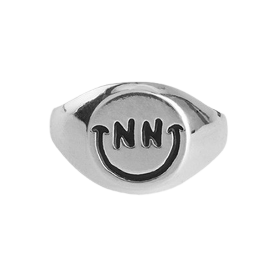 논논 블랙 스마일 링(Nonenon Black Smile Ring)