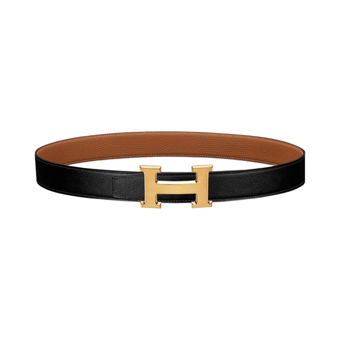 에르메스 H 벨트 버클 & 리버시블 레더 스트랩 32mm & 플래티넘 브러쉬드 골드 하드웨어 누아 골드(Hermes H Belt Buckle & Reversible Leather Strap 32mm & Platinum Brushed Gold Noir Gold)
