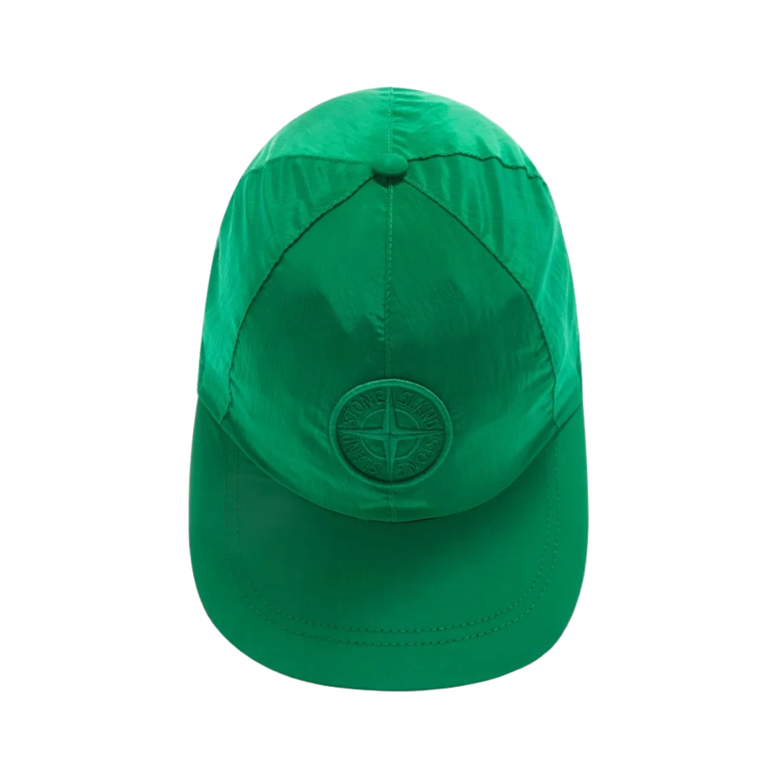 스톤 아일랜드 99576 나일론 메탈 6-패널 캡 브라이트 그린 - 21FW(Stone Island 99576 Nylon Metal 6-Panel Cap Bright Green - 21FW) - 2