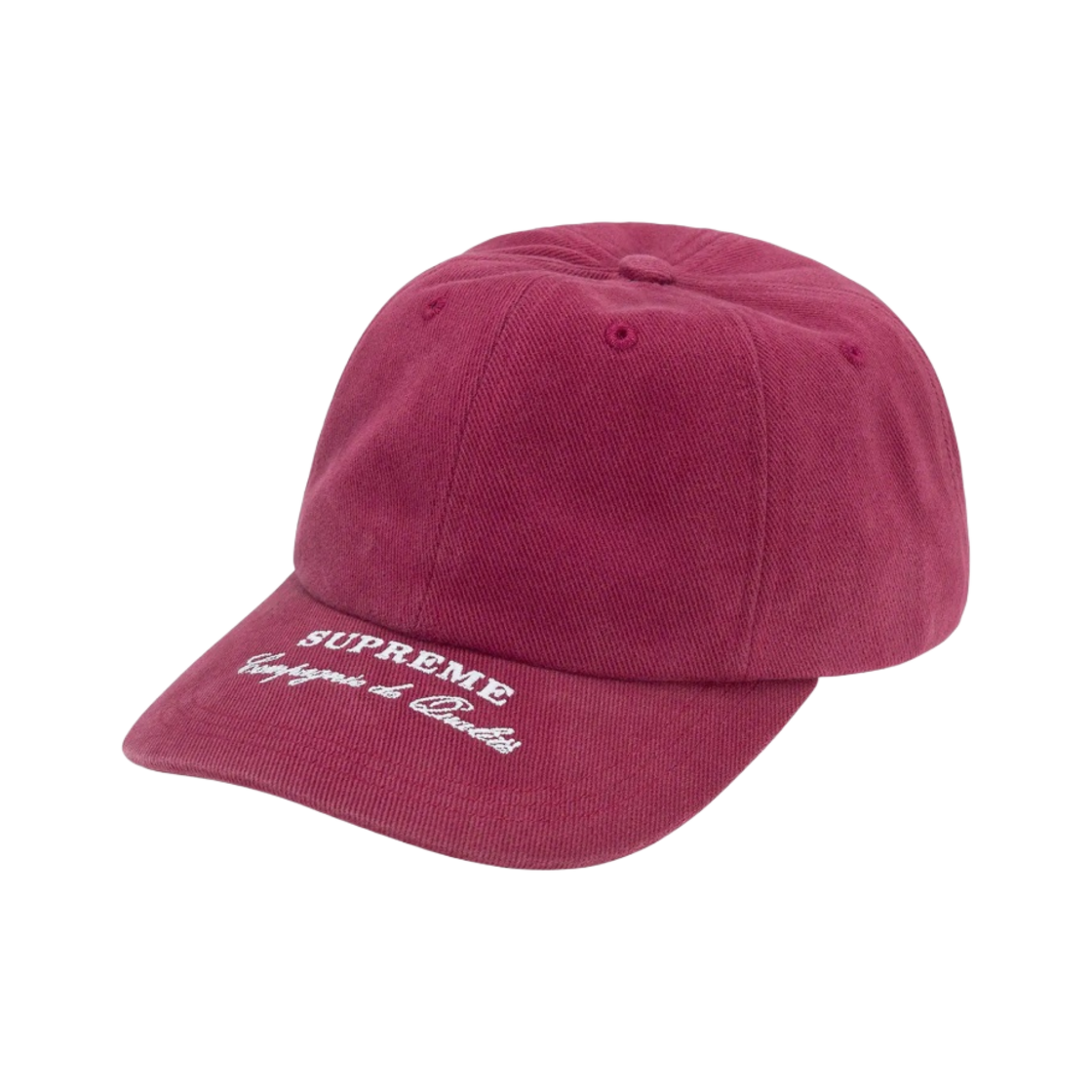 슈프림 퀄리트 6-패널 캡 크랜베리 - 22FW(Supreme Qualite 6-Panel Cranberry - 22FW) - 1