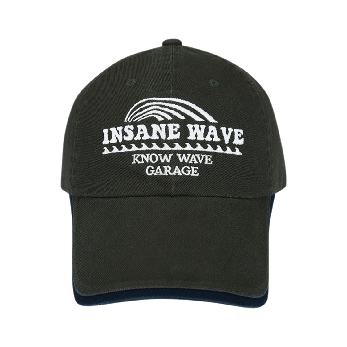 KNA044uCC Knowwave X Insane Garage Insane Wave Ball Cap Charcoal