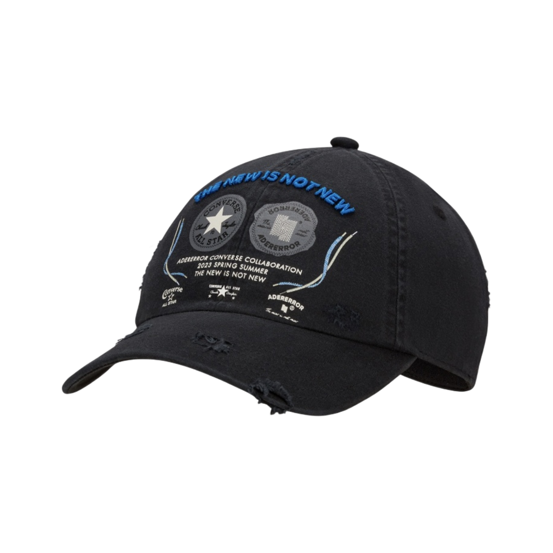 컨버스 x 아더에러 베이스볼 캡 블랙(Converse x Ader Error Baseball Cap Black)