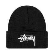 Stussy Big Stock Cuff Beanie Black