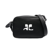 Courreges Reedition Camera Bag Black