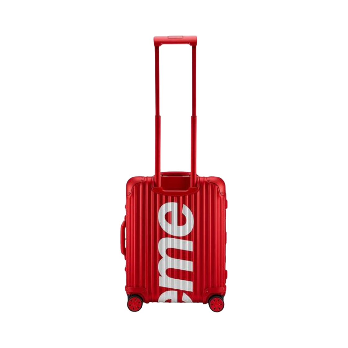 RIMOWA ホイールセット RED Supreme x RIMOWA Topas Multiwheel 82L Black/Red SS18