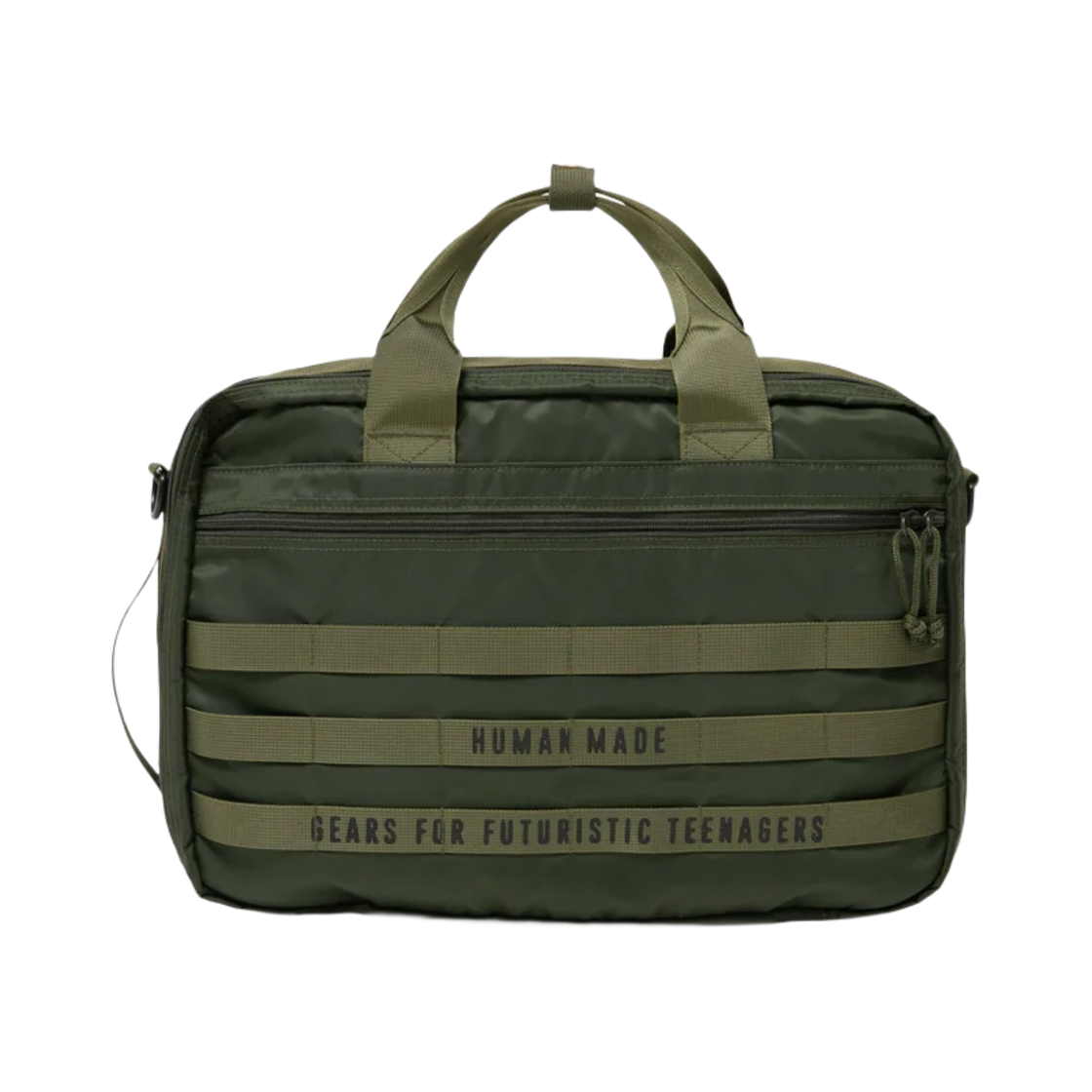 휴먼 메이드 쓰리웨이 밀리터리백 올리브 드랩(Human Made 3Way Military Bag Olive Drab) - 1