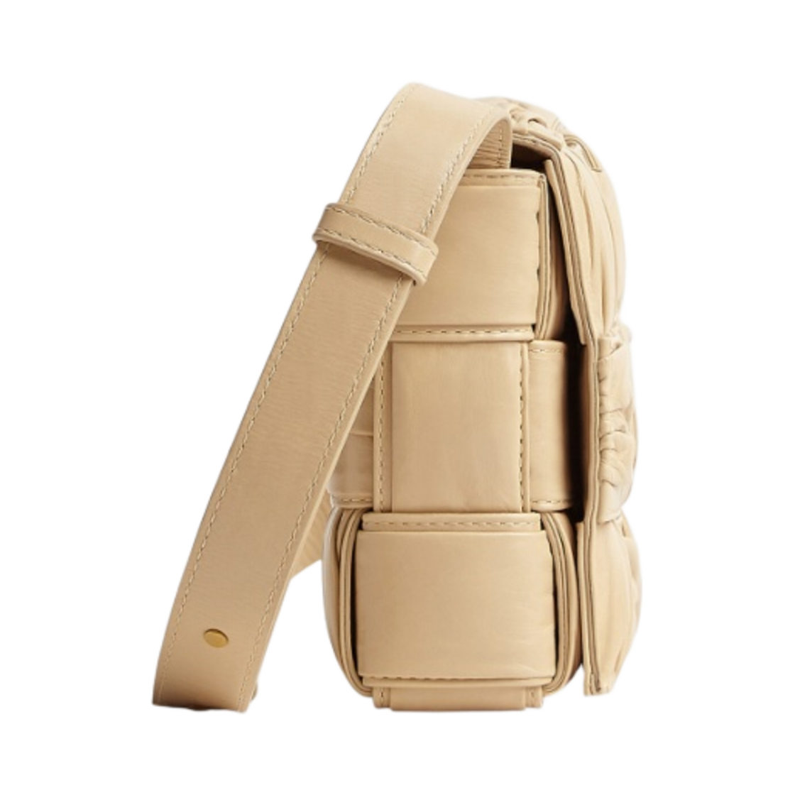 보테가 베네타 폴라드 인트레치오 레더 카세트백 포리지(Bottega Veneta Foulard Intreccio Leather Cassette Porridge) - 2