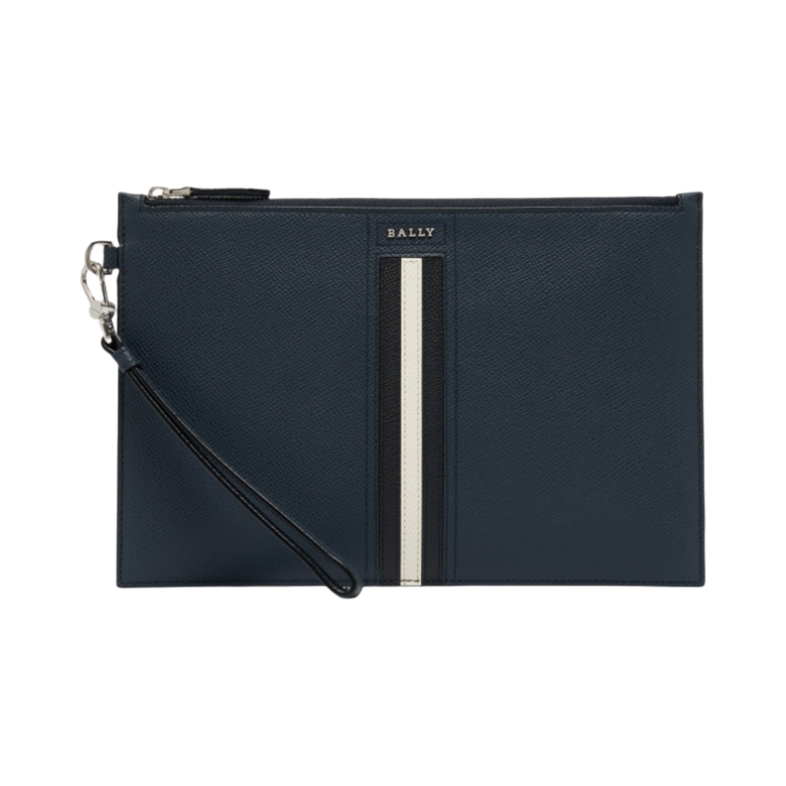 발리 테너리 클러치 네이비(Bally Tenery Leather Clutch Navy)
