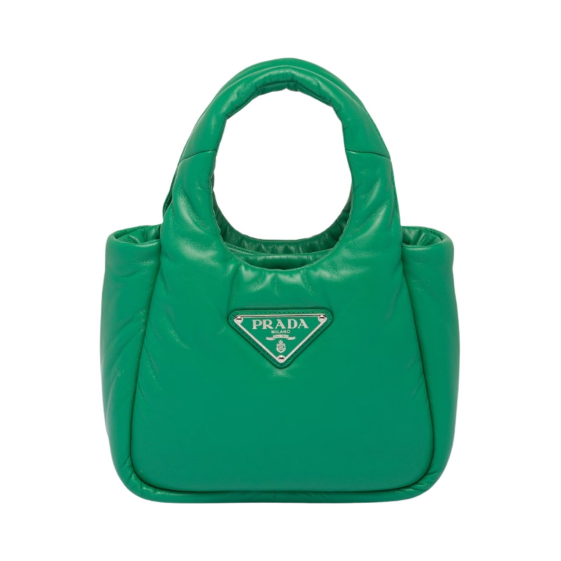 프라다 스몰 패딩 프라다 소프트 나파 레더 백 망고(Prada Small Padded Prada Soft Nappa Leather Bag Mango) - 1