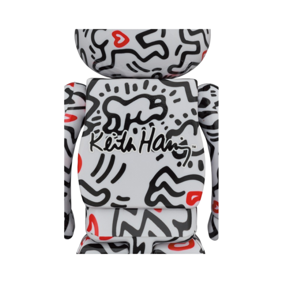베어브릭 키스 해링 #8 100% & 400% 세트(Bearbrick Keith Haring #8 100% & 400% Set) - 4