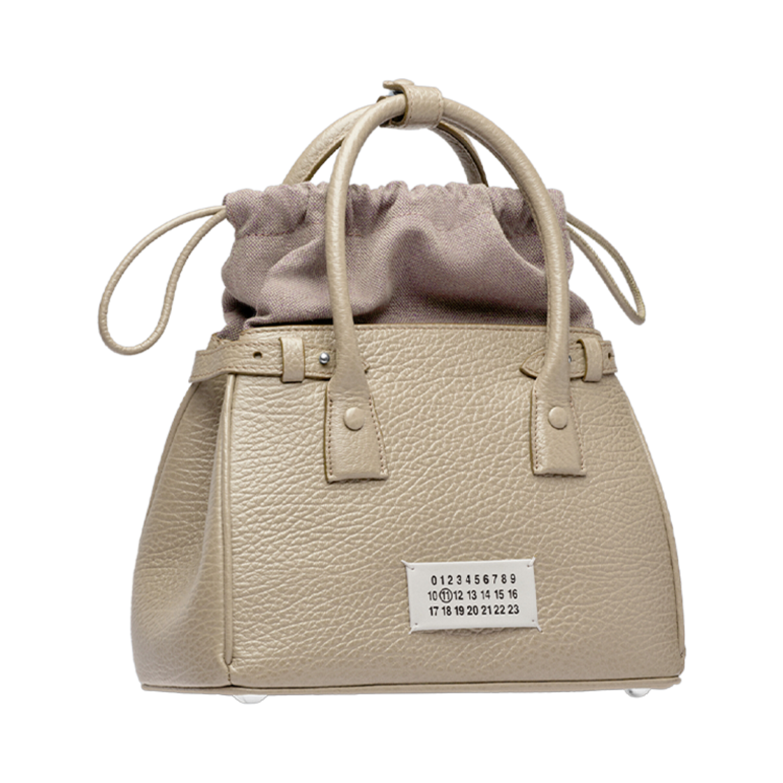 메종 마르지엘라 5AC 미니 드로우스트링 백 베이지(Maison Margiela 5AC Mini Drawstring Bag Beige) - 2
