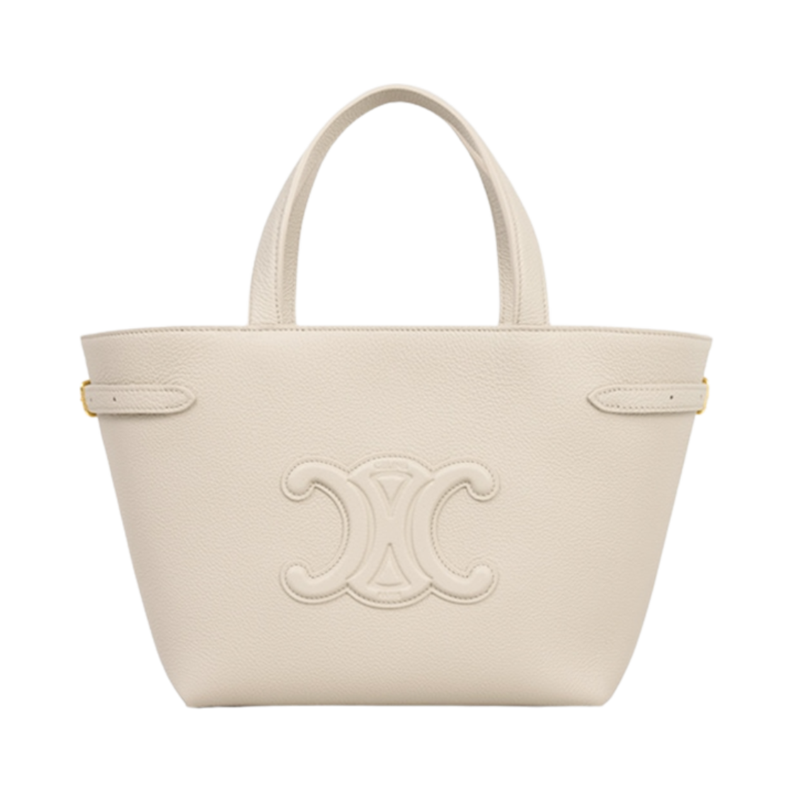 셀린느 그레인드 카프스킨 아나이스 퀴르 트리옹프 미니 카바스 페일 베이지(Celine Mini Cabas Anais Cuir Triomphe in Grained Calfskin Pale Beige) - 1