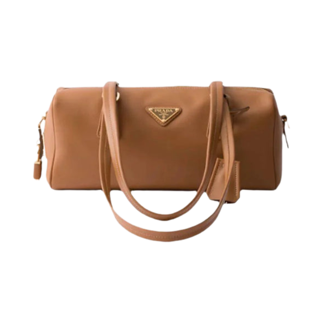 1BC239-2CYS-F03BH Prada Leather Pouch Caramel