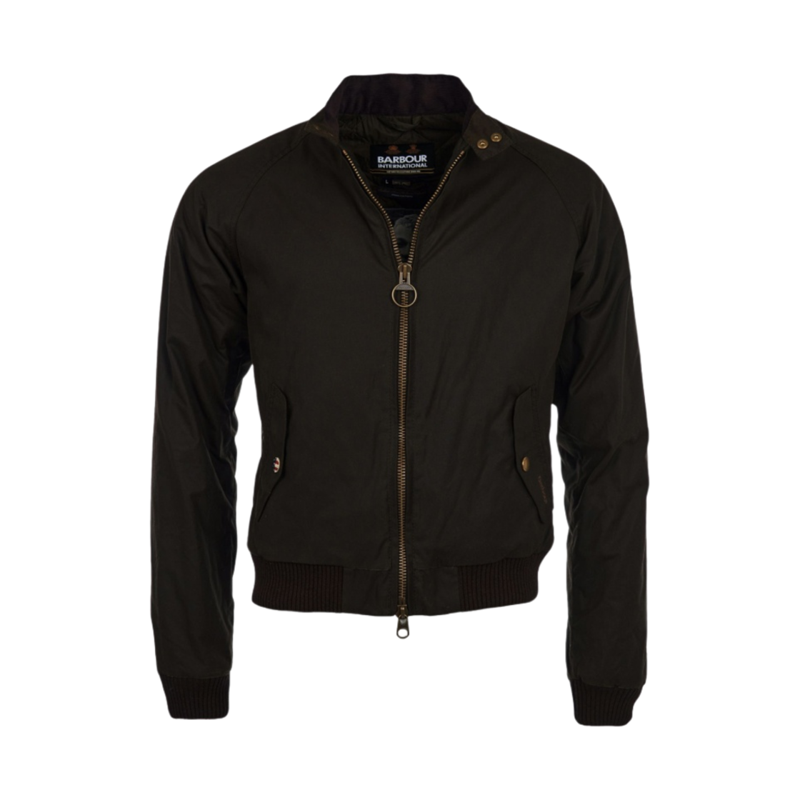 바버 인터네셔널 스티브 맥퀸 머천트 왁스 자켓 올리브(Barbour International Steve McQueen Merchant Wax Jacket Olive) - 1