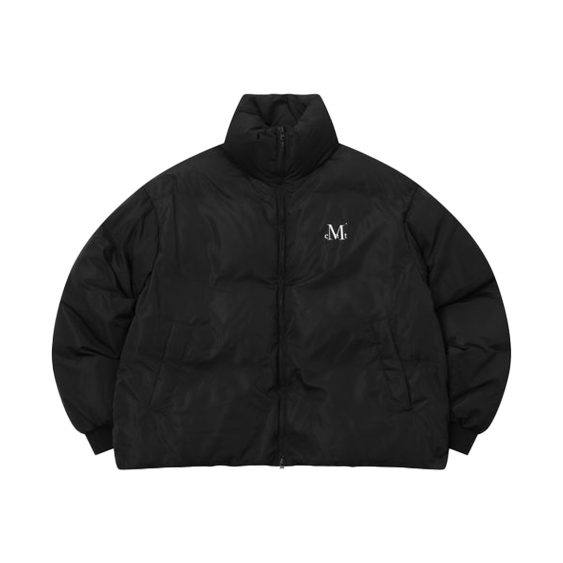 P00000QC_B MUCENT Cheb High Neck Signature Wellon Padding 0 Divide Black