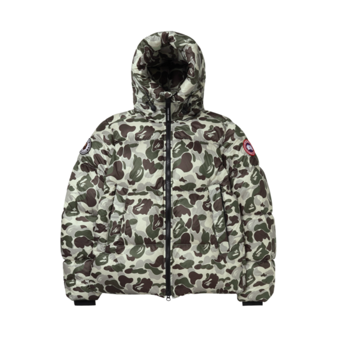 캐나다 구스 x 베이프 크로프턴 퍼퍼 그레이(Canada Goose x BAPE Crofton Puffer Gray)
