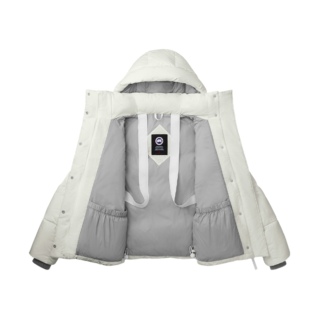 (W) 캐나다 구스 정션 파카 파스텔 화이트 라벨 노스 스타 화이트((W) Canada Goose Junction Parka Pastels White Label North Star White) - 2