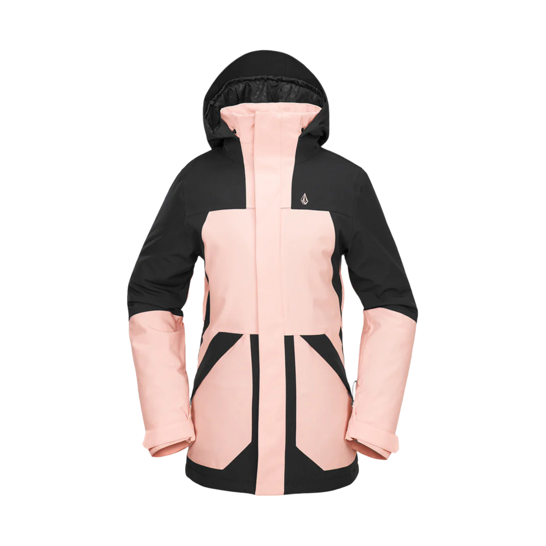 VU244JS510CO Volcom Womens Shelter 3D Stretch Jacket Coral