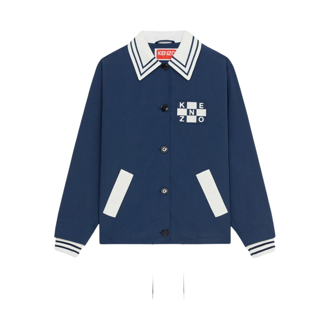 FD52BL1629NC77 (W) Kenzo Sailor Jacket Midnight Blue