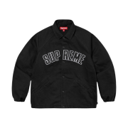 Supreme Arc Denim Coaches Jacket Black - 24SS