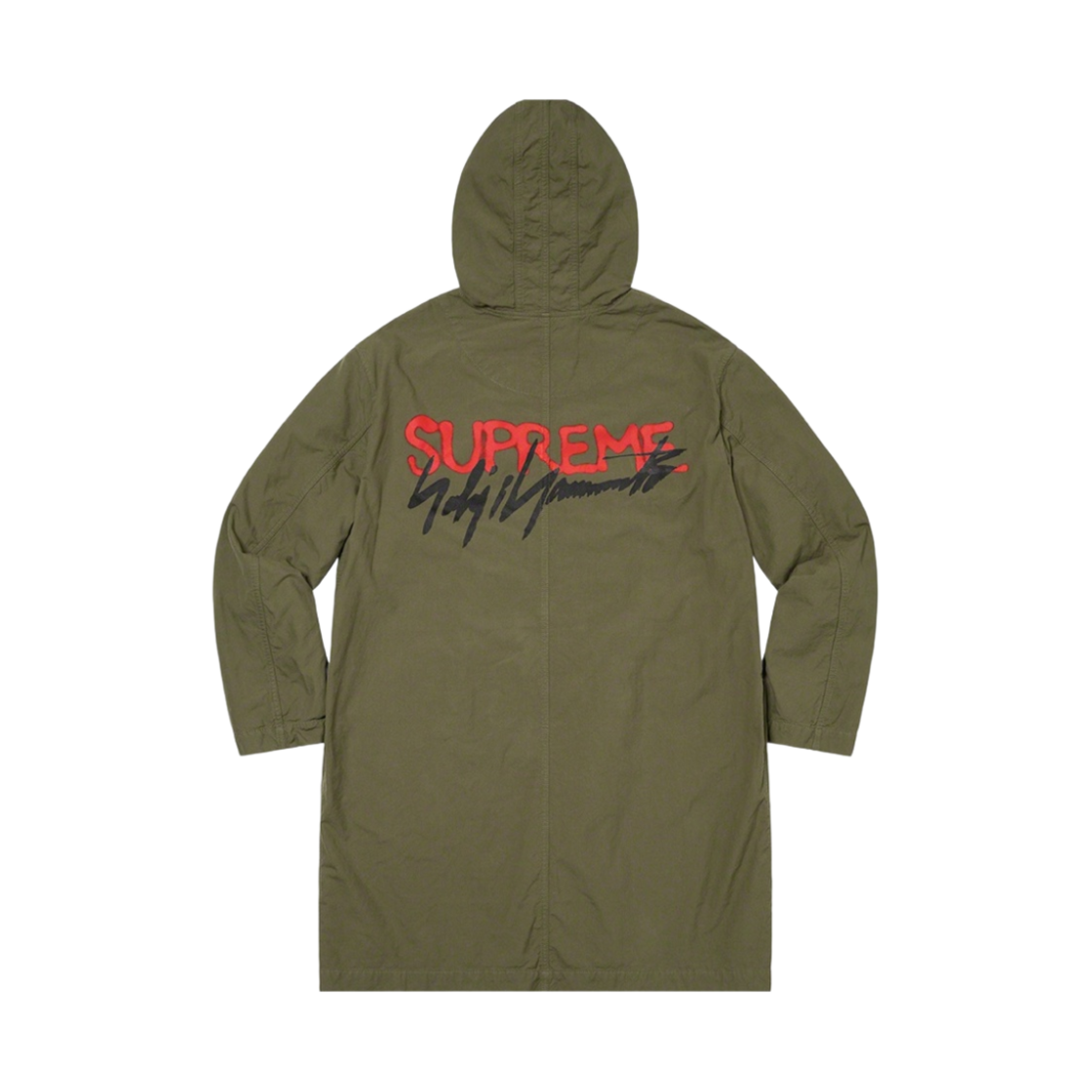 슈프림 x 요지 야마모토 파카 올리브 - 20FW(Supreme x Yohji Yamamoto Parka Olive - 20FW) - 1