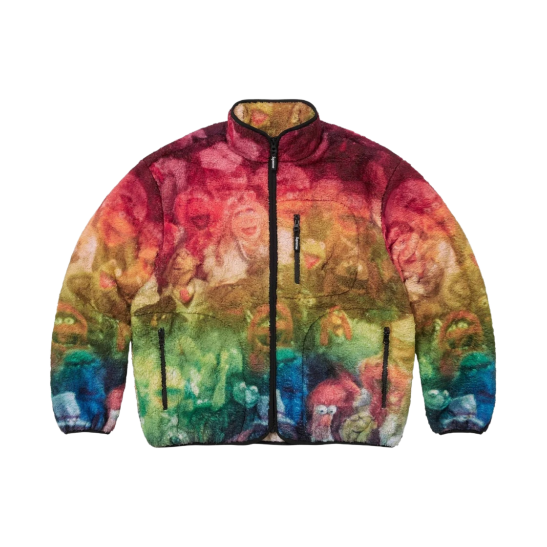 슈프림 머펫 플리스 자켓 멀티컬러 - 24SS(Supreme Muppets Fleece Jacket Multicolor - 24SS)
