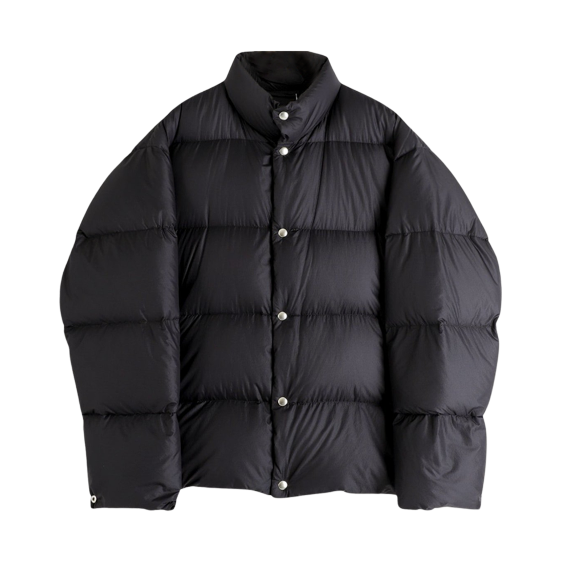 코모리 다운 자켓 블랙 - 24AW(Comoli Down Jacket Black - 24AW)