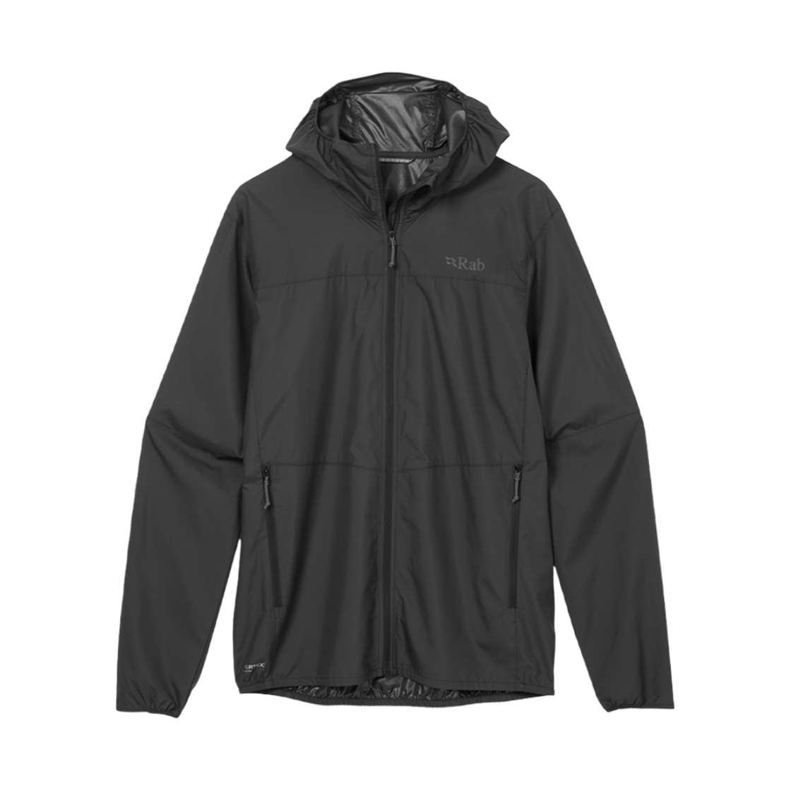 랩 윈드개더 후디 블랙