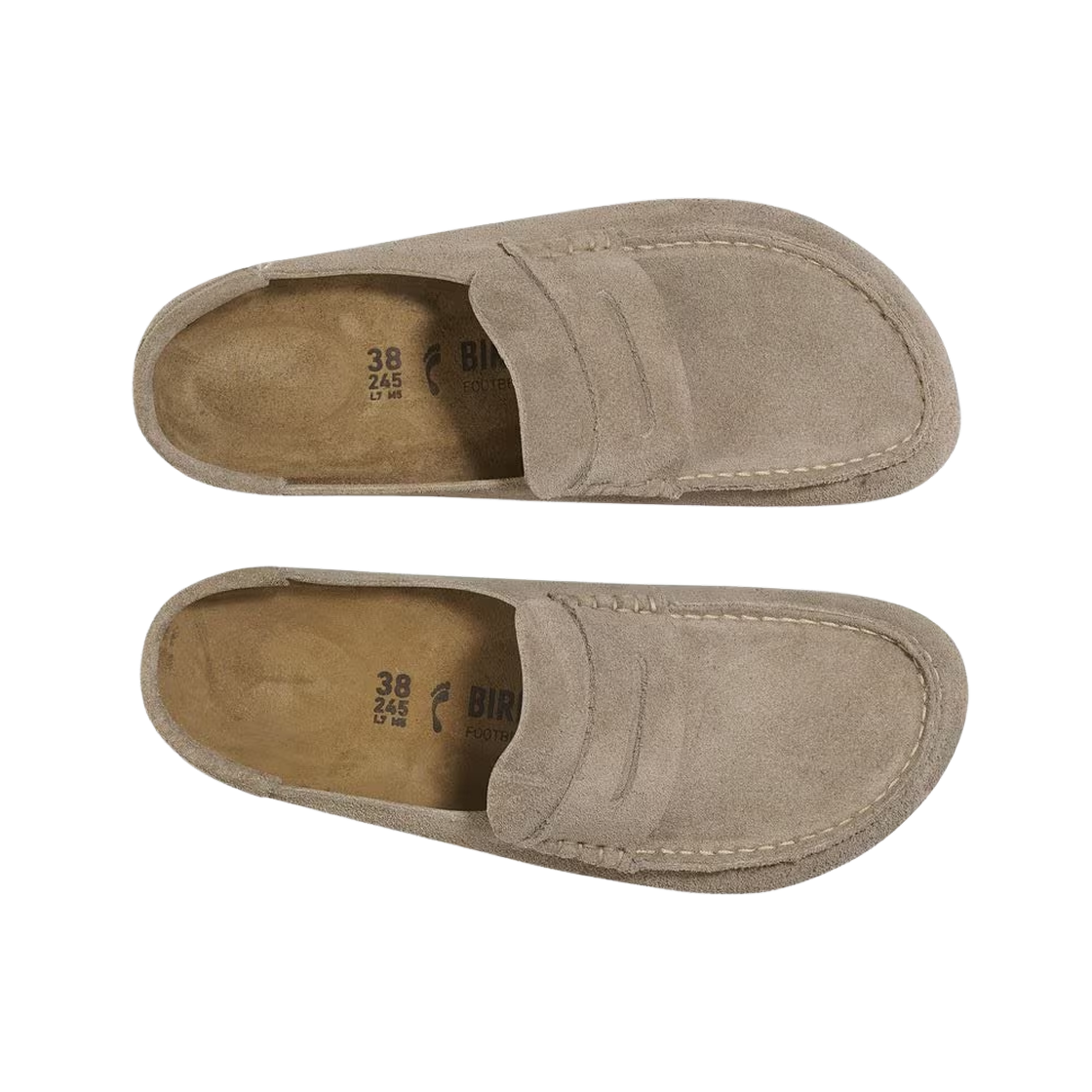 버켄스탁 네이플 랩드 토프 - 레귤러(Birkenstock Naples Wrapped Taupe - Regular) - 4