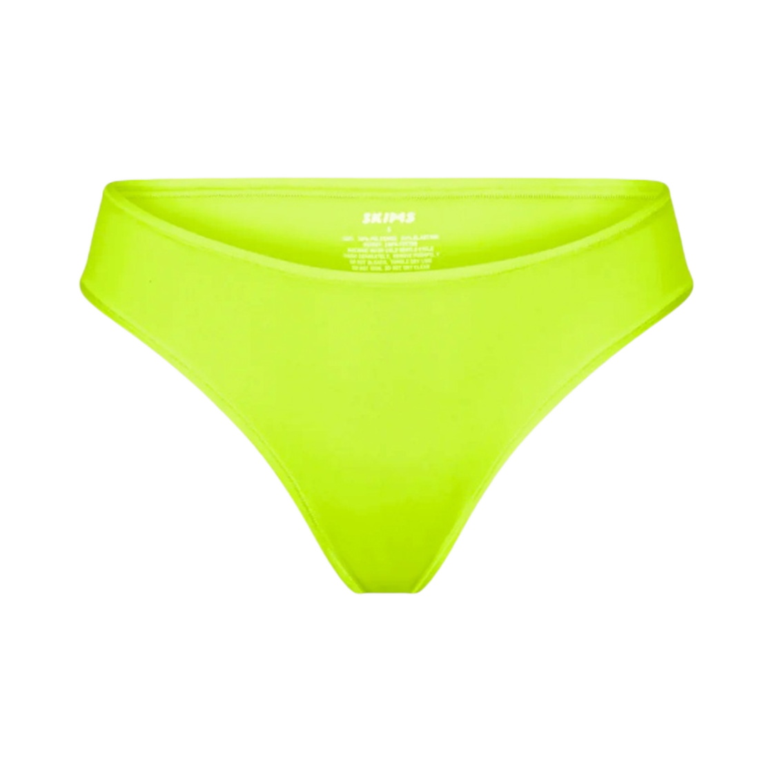 (W) 스킴스 핏츠 에브리바디 치키 브리프 그린 하이라이터((W) Skims Fits Everybody Cheeky Brief Green Highlighter) - 1