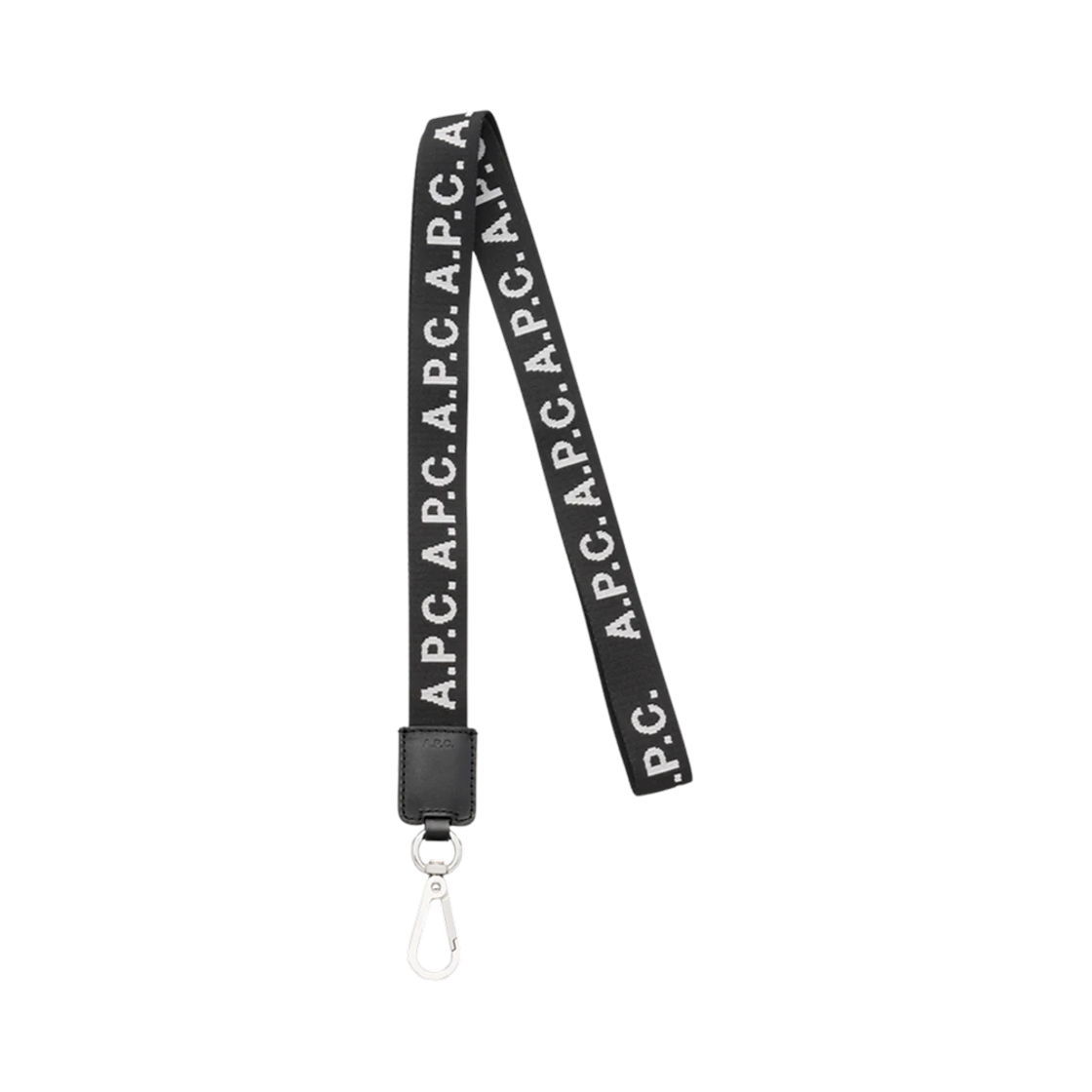 아페쎄 자카드 넥 스트랩 블랙(A.P.C. Jacquard Neck Strap Black)